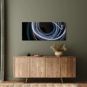 Tabloul cu linii albastre (120x50 cm)