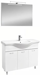 Ruben Prime 105 mobilier de baie complet Alb