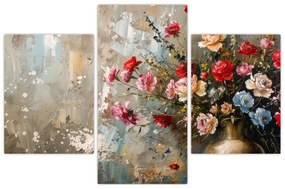 Tablou - Vaza de flori (90x60 cm)