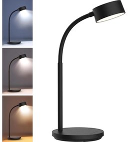 Lampă LED dimabilă de masă Solight WO3000-B LED/4,5W/5V 3000/4000/6500K negru