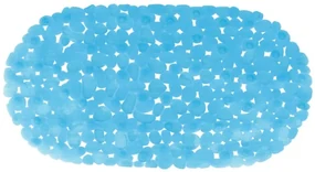 Spirella Suport antiderapant pentru cadă GALETS,albastru deschis, 99 x 39 cm