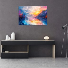 Tablou - Pictura peisajului (90x60 cm)