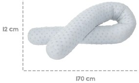 Pernă pentru alăptat albastră Lil Planet – Roba