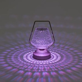 Lampă LED RGB reîncărcabilă dimabilă de masă Aigostar LED/1W/5V 1800mAh 20 cm + telecomandă