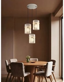 Globo 15698-3HRB - Candelabru suspendat pe cablu GORLEY 3xE27/60W/230V