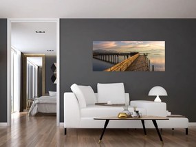 Tablou - e malul lacului Obersee (120x50 cm)