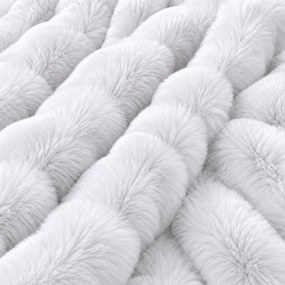 Pătură blană ecologică tip Chinchilla, 200x230 cm, CMI04