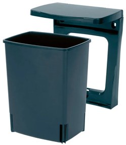 Brabantia Coș încorporabil 647043, 10 L, Deschidere largă, Curățare ușoară, Negru