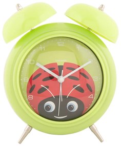 Ceas deșteptător pentru copii ø 15 cm Peekaboo Ladybug – Karlsson