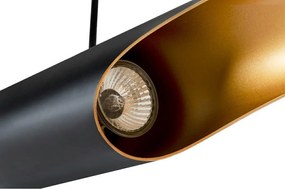 Lustra suspendata design decorativ CONTE negru