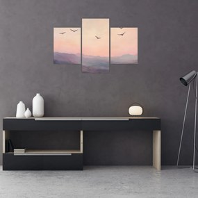 Tablou - Stol de păsări II. (90x60 cm)