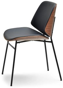 Scaun Jordan (nuc închis + negru). Promo -15%. 1111084