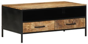 vidaXL Masă de cafea 90x50x40 cm Lemn masiv de mango