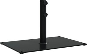vidaXL Suport umbrelă pentru stâlpi Ø32/38/48 mm, 15 kg, dreptunghi