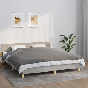 vidaXL Pătură grea cu husă, gri, 155x220 cm, 7 kg, textil