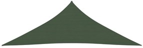 Panza parasolar, verde inchis, 4x4x4 m, HDPE, 160 g m   Morkegronn, 4 x 4 x 4 m