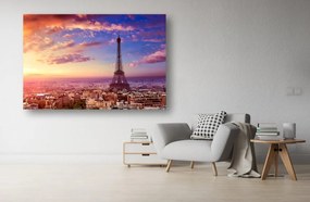 Tablou Canvas - Apus la Paris