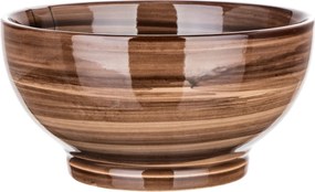 Set de 6 boluri Palas 14,3 cm, maro