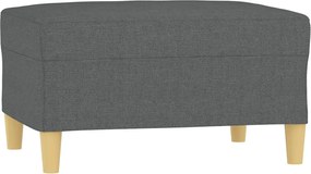 vidaXL Taburet, gri închis, 70x55x41 cm, material textil
