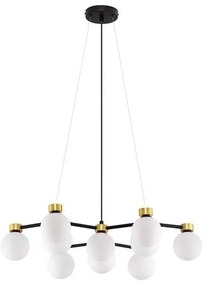 Lustra suspendata cu 10 surse de lumina DOMINO