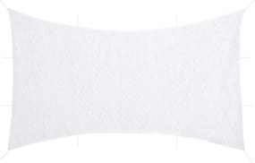 vidaXL Plasa de camuflaj cu sac de depozitare, alb, 729x602 cm