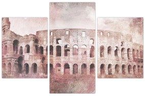 Tablou - Carte poștală de epocă a orașului N⁰2 (90x60 cm)