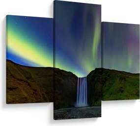 Tablou - Aurora Boreală în Islanda (90x60 cm)