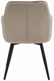 Scaun de masa rotativ JORK360 VELVET, bej