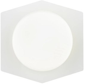 Aplica LED de perete/tavan design modern CELIA alba