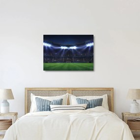 Tablou pe sticlă - Stadion de fotbal (70x50 cm)