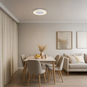 Plafonieră LED PIATTINO, 30W, 230V, 3000/4000/6000K, Ø 40 cm, albă