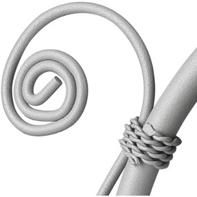 Lampă de masă RETRO II 1xE27/60W/230V argintiu