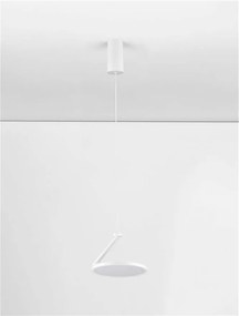Pendul LED design ambiental Opi alb