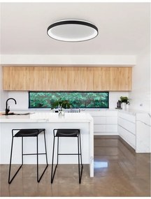 Plafoniera LED dimabila design circular PERTINO D-58cm