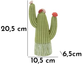 Mauro Ferretti  Cactus Decorativ Cm 10,5X6,5X20,3 | Aosom Romania