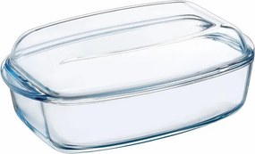 Pyrex Vas de sticlă pentru copt cu capac PYREX 6,7 l