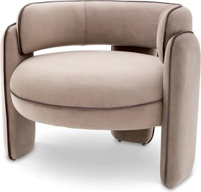 Scaun modern design LUX Chaplin, Savona greige