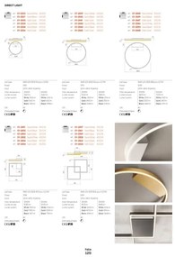 Aplică LED dimabilă Redo 01-2835 FEBE LED/24W/230V auriu
