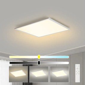 Brilagi - Panou LED dimerizabil SLIMFRAME LED/36W/230V 45x45 cm alb + telecomandă