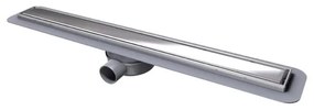 Rigola de dus faiantabila Kessel plus capac Multistop 65 cm, cu sita pentru par si clapeta antimiros