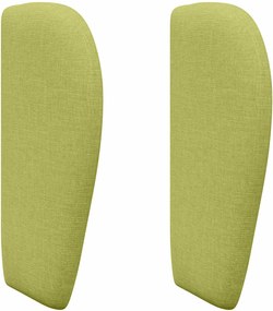 vidaXL Ureche pentru Tăblie Verde 40 x 23 x 6 cm țesătură