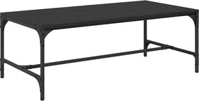 vidaXL Masă de cafea Stejar Negru 100 x 50 x 35 cm Lemn compozit