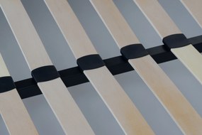 Pat tapițat Aura 160x200 cu spațiu depozitare - bouclé bej Quelle 05