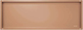 Raft incastrat dreptunghiular Balneo Wall-Box No Rim 90x30x10 cm cupru lucios fara rama