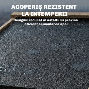 Outsunny Dulap de Exterior: Căsuță de Grădină cu Ușă Ventilată și Kit Anti-Răsturnare. | Aosom Romania