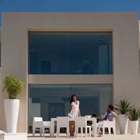 Masa dining de exterior / interior design modern premium JUT TABLE 180x90cm 44406 Vondom