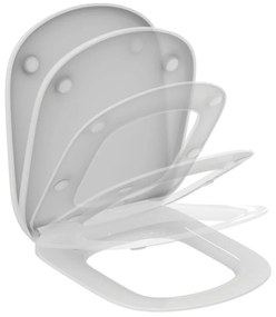 Capac WC, softclose, alb Alb