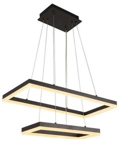 Lustră LED dimabilă pe cablu LED/65W/230V 3000-6500K + telecomandă