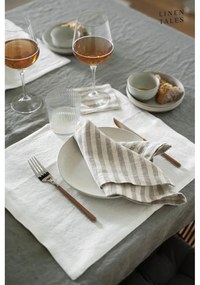 Față de masă din in 140x300 cm Khaki – Linen Tales