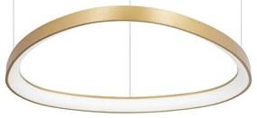 Lustra LED suspendata design circular Gemini sp d061 on-off 2700k aurie